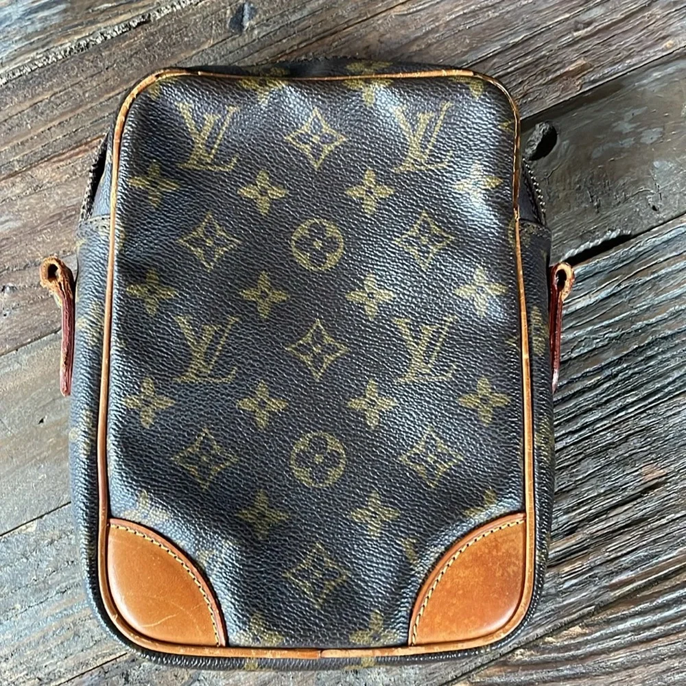 Vintage Louis Vuitton Daunube up-cycle bag